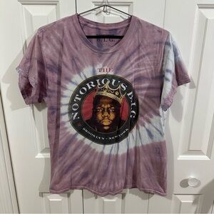 Notorious BIG Tie Dye Shirt